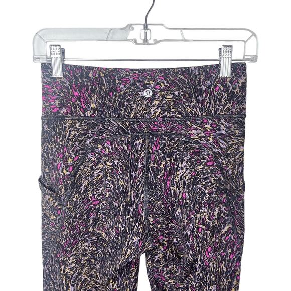 Lululemon Invigorate High-Rise Tights Legging 25" Topography Multi Sz 6 - Picture 10 of 11